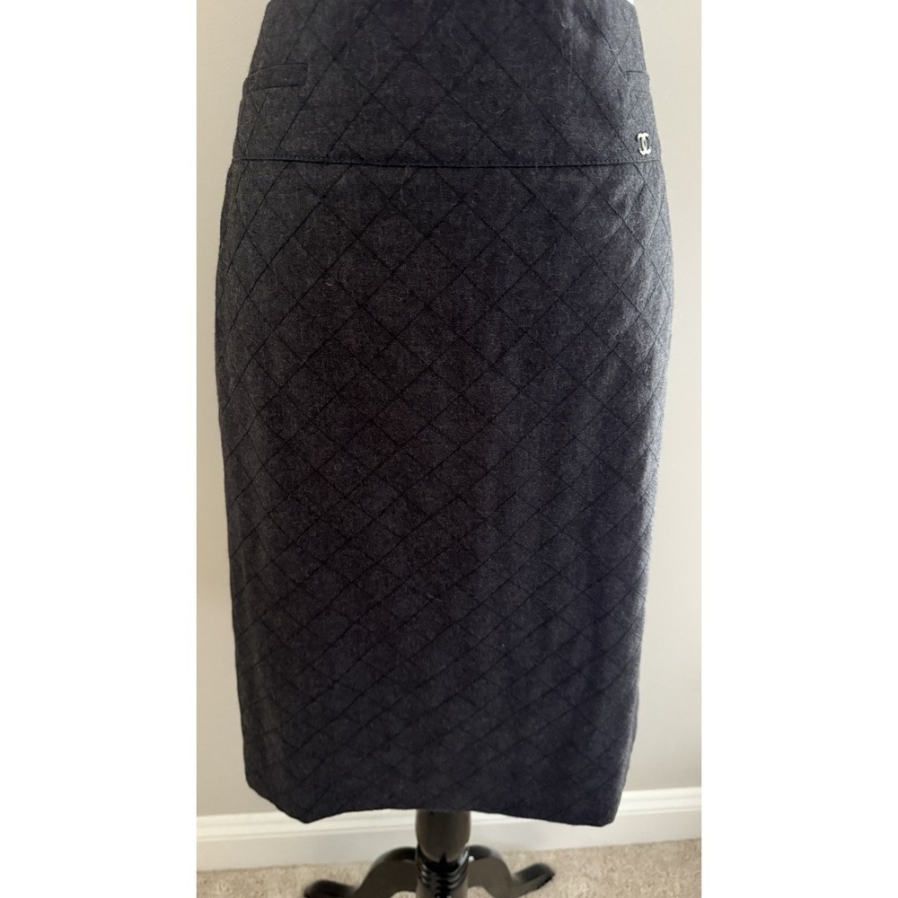 Chanel Wool Skirt